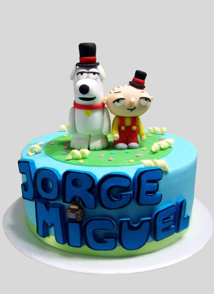 Charming Family Guy Cake