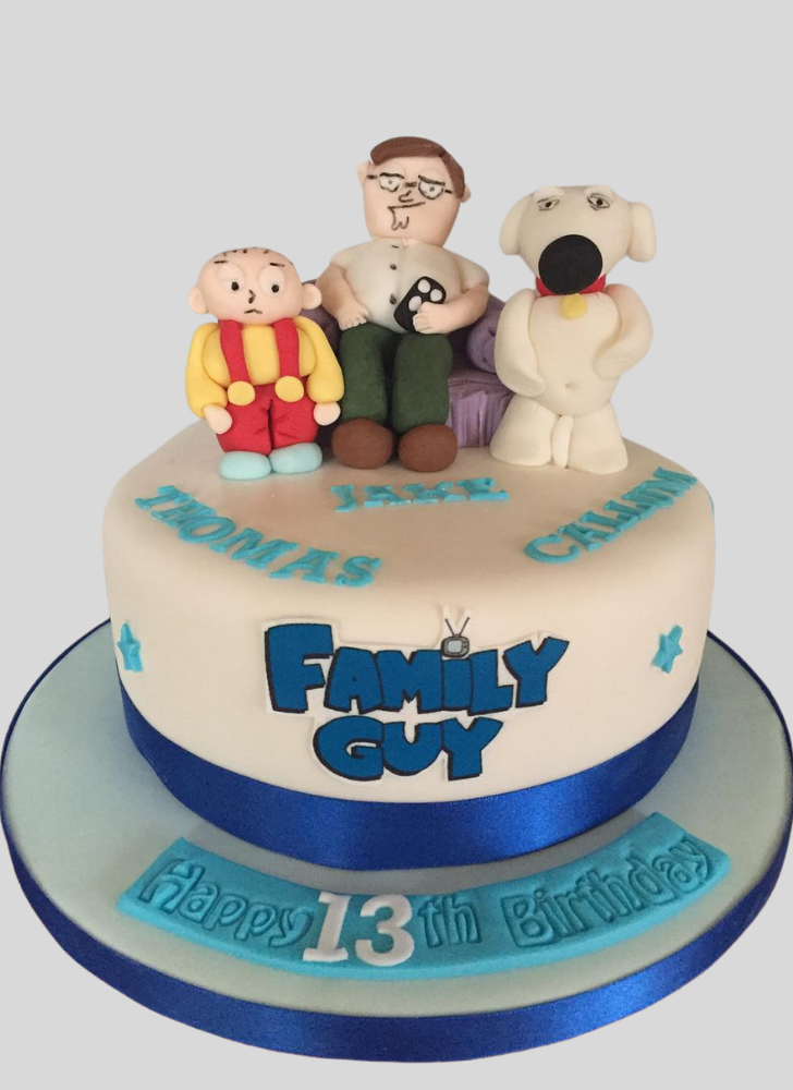 Cute Family Guy Cake