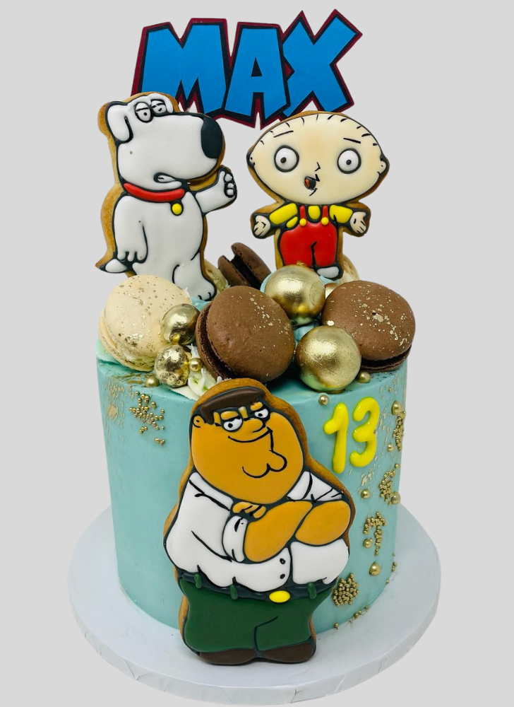 Elegant Family Guy Cake