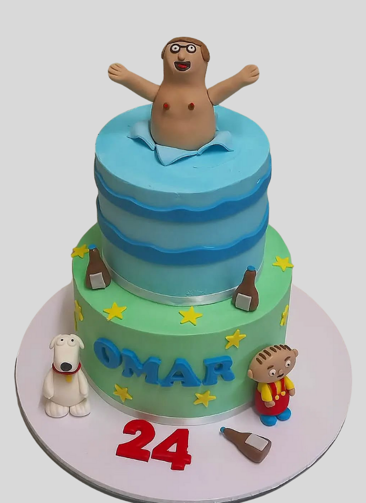 Enthralling Family Guy Cake