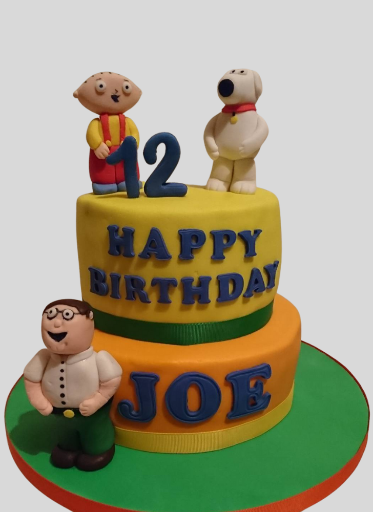 Fascinating Family Guy Cake