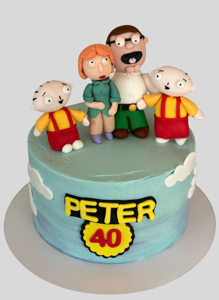 Gorgeous Family Guy Cake