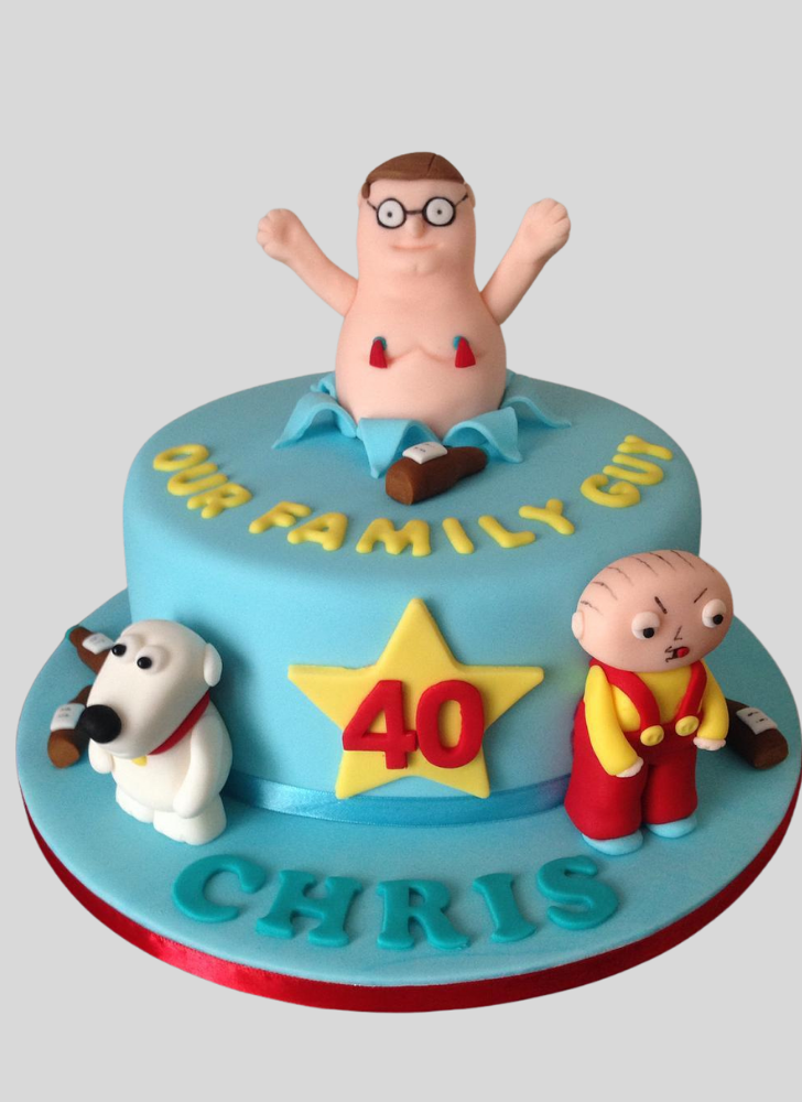 Graceful Family Guy Cake
