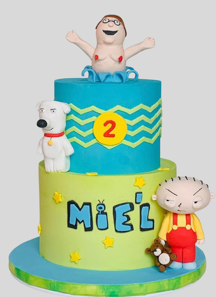 Handsome Family Guy Cake