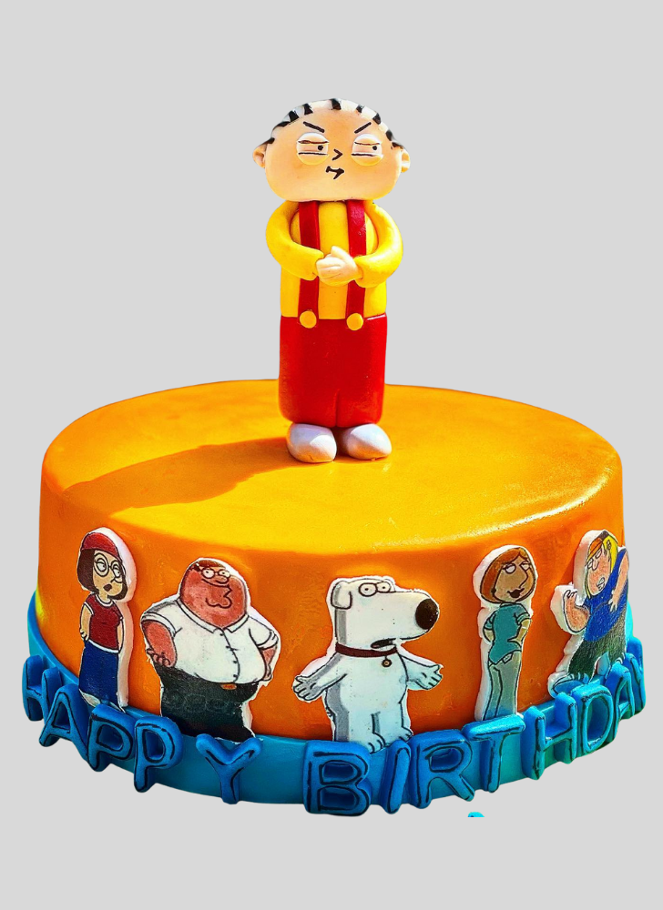Inviting Family Guy Cake