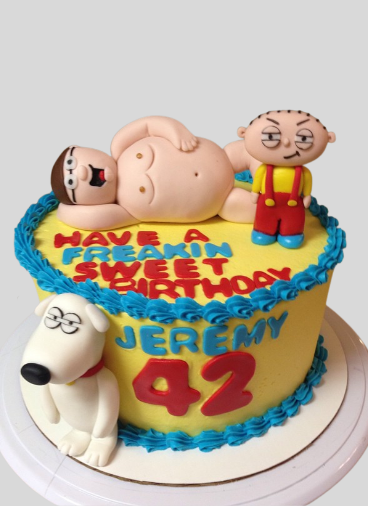 Magnetic Family Guy Cake