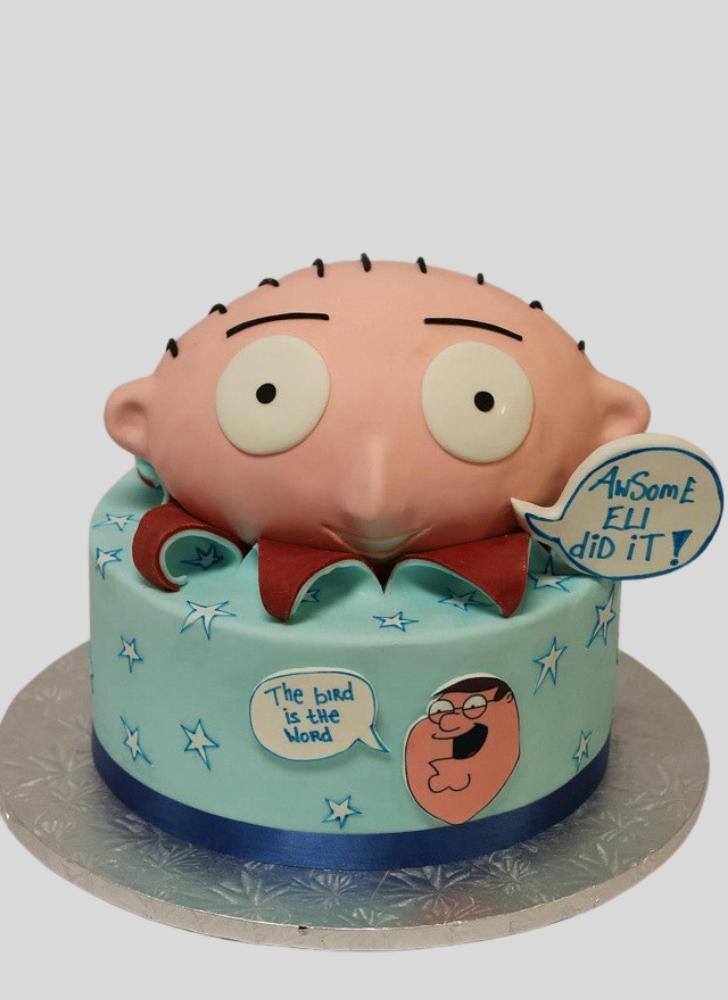 Mesmeric Family Guy Cake