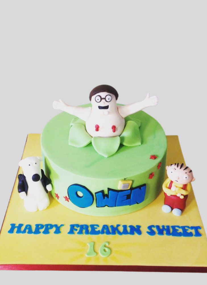 Nice Family Guy Cake