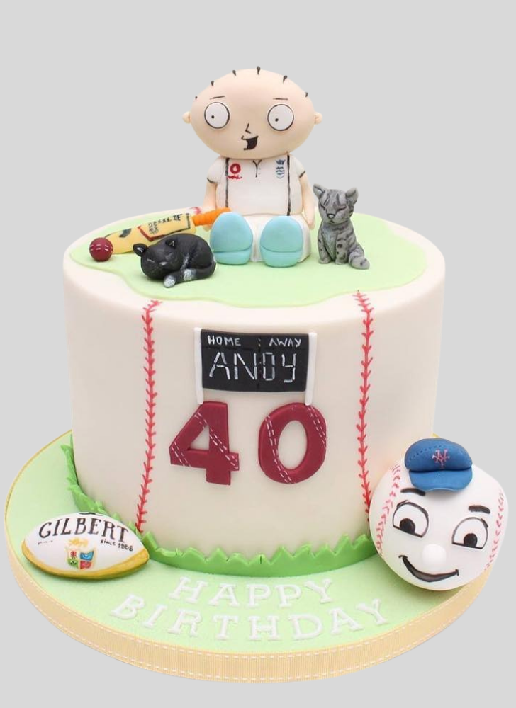 Refined Family Guy Cake