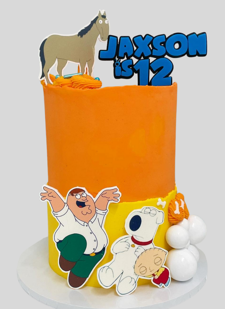 Slightly Family Guy Cake