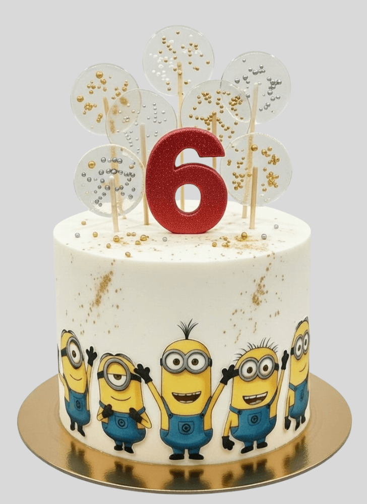Appealing Despicable Me Cake