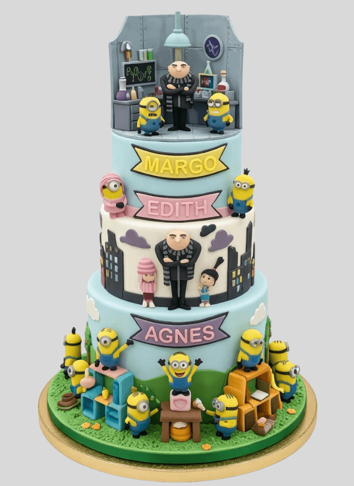 Classy Despicable Me Cake