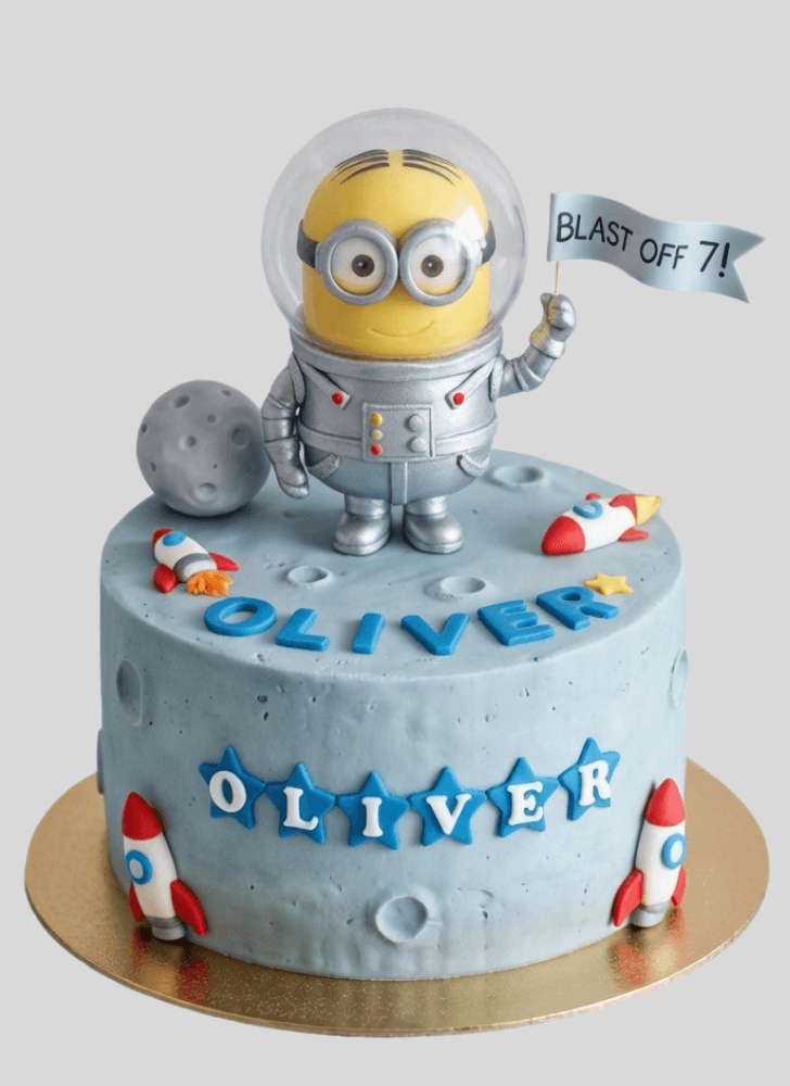 Comely Despicable Me Cake