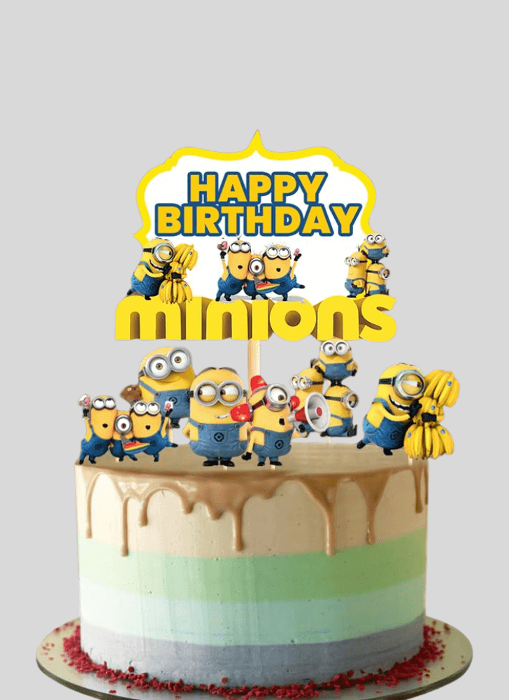 Delightful Despicable Me Cake