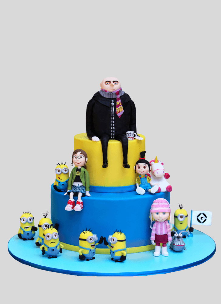 Elegant Despicable Me Cake