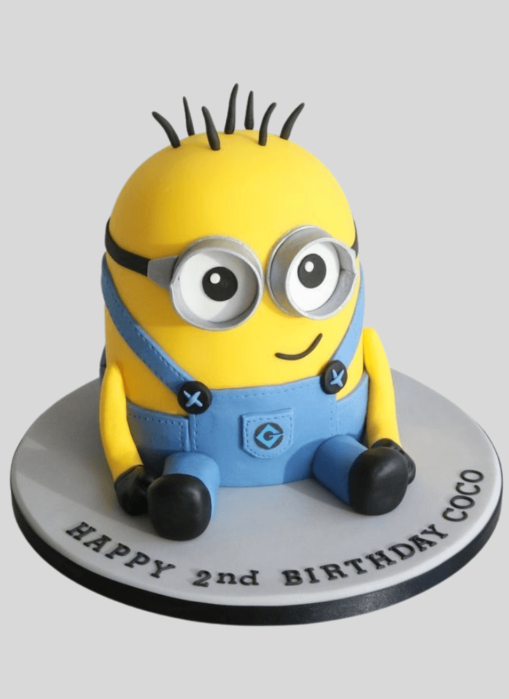 Refined Despicable Me Cake