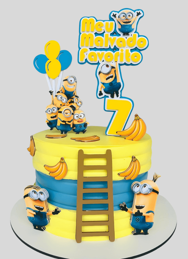 Superb Despicable Me Cake