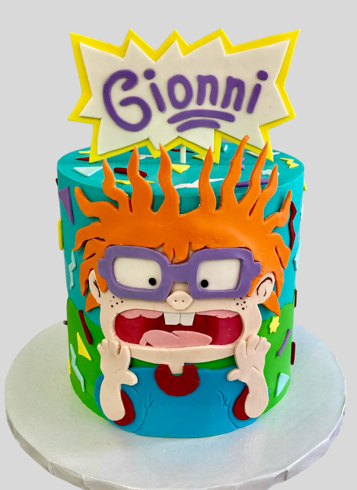 Inviting Rugrats Cake