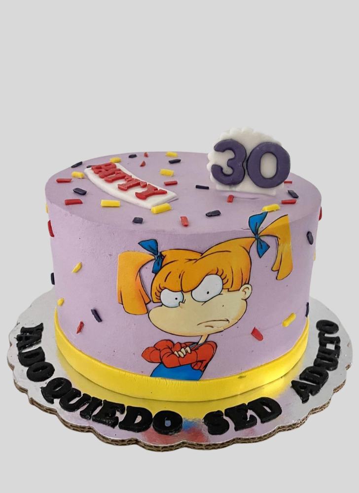 Radiant Rugrats Cake
