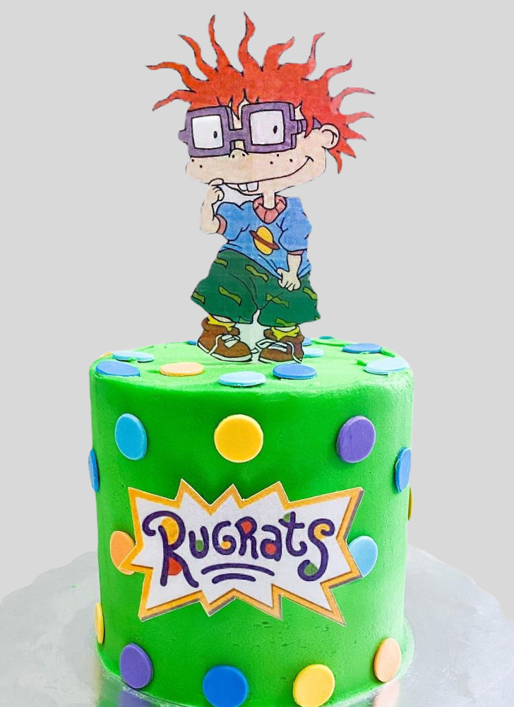 Shapely Rugrats Cake