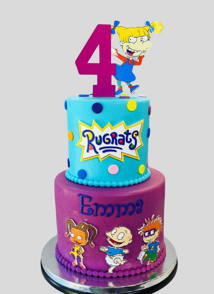 Wonderful Rugrats Cake Design