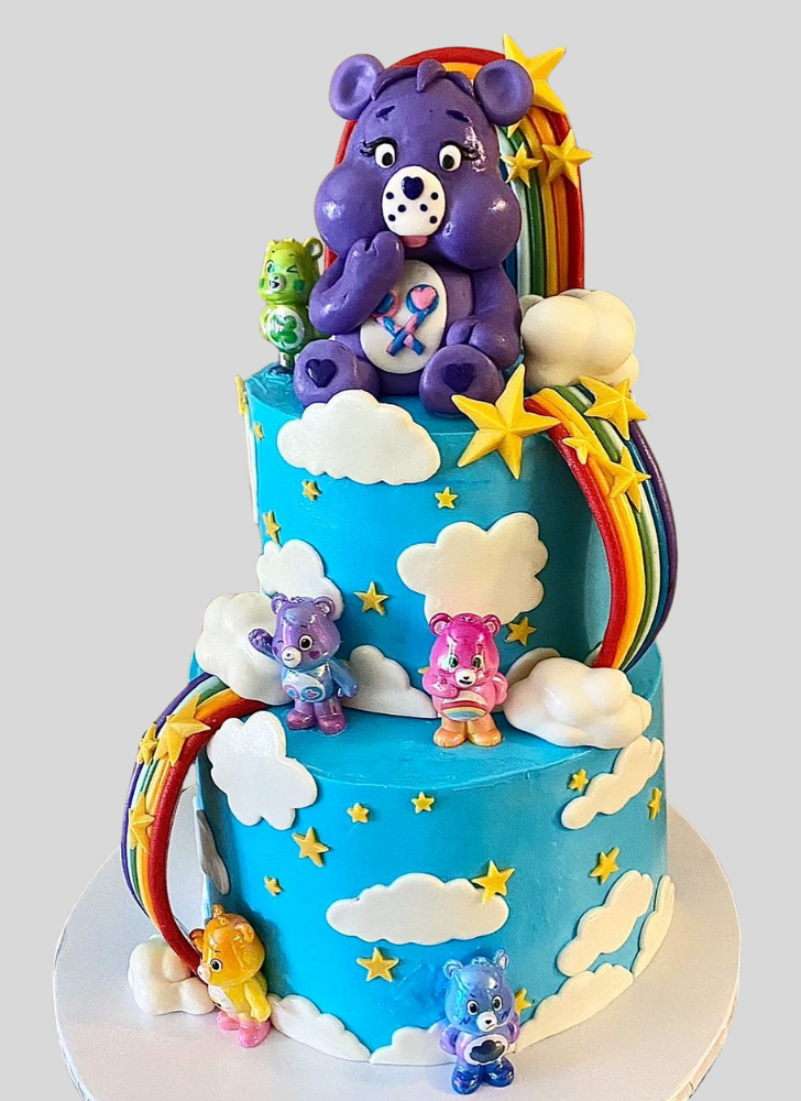 Exquisite Care Bears Cake
