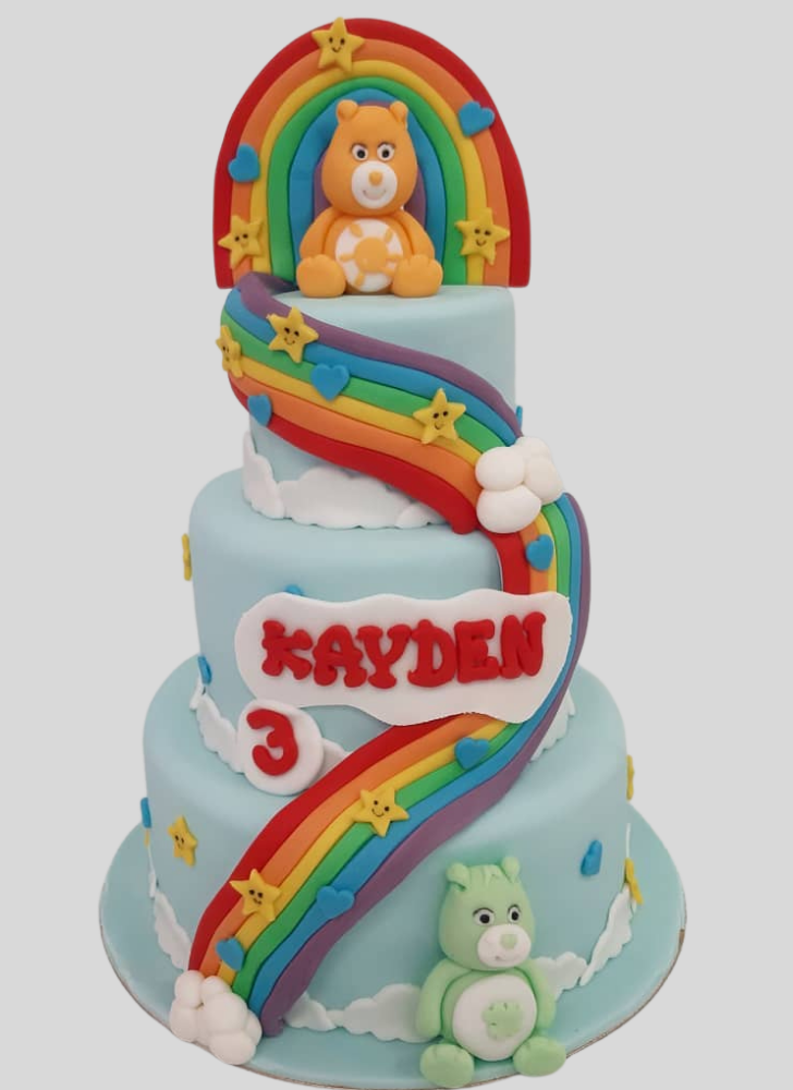 Fair Care Bears Cake