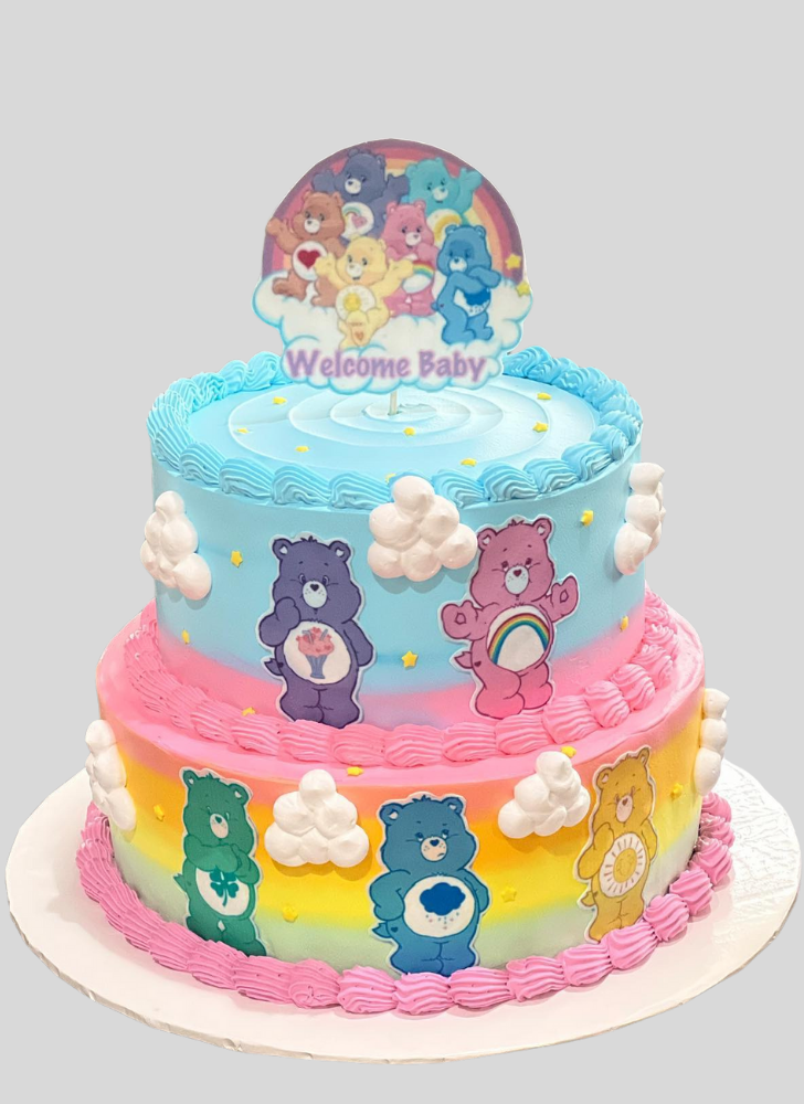 Fascinating Care Bears Cake