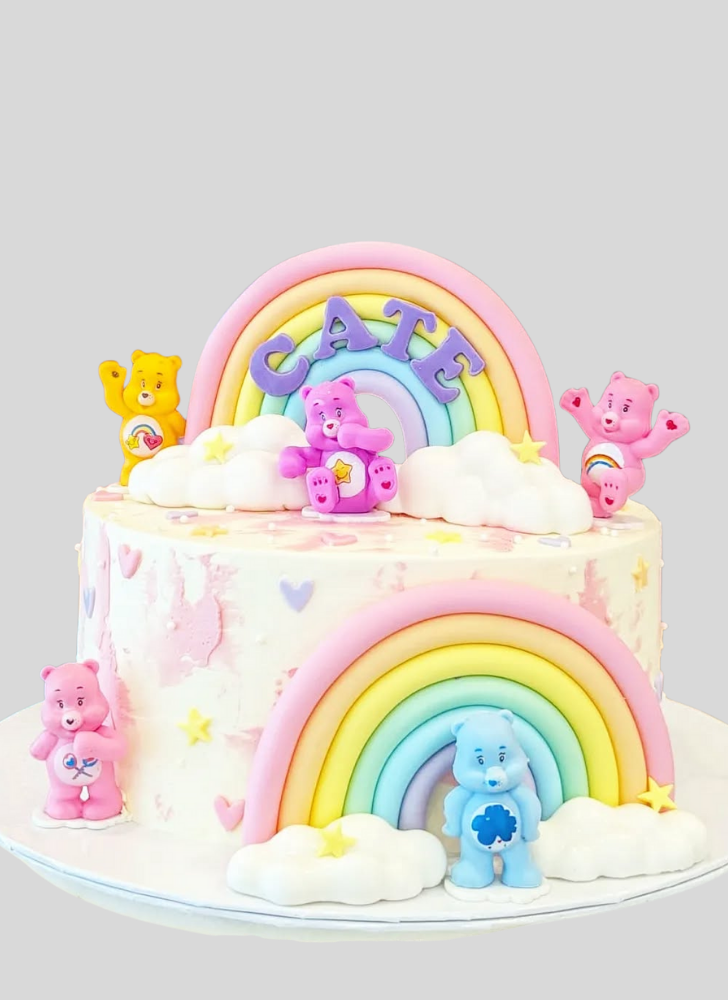 Slightly Care Bears Cake