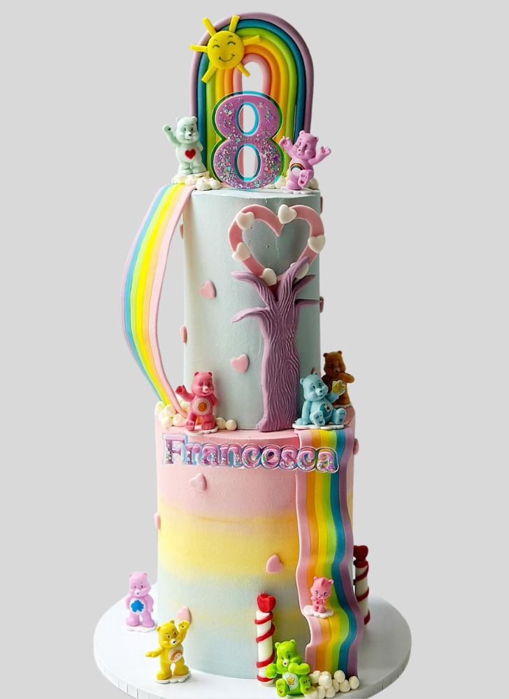 Superb Care Bears Cake