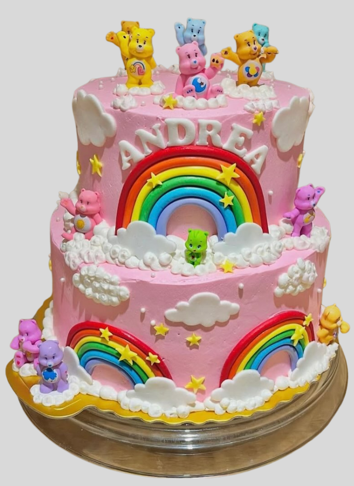Wonderful Care Bears Cake Design