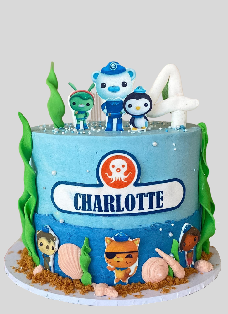 Admirable Octonauts Cake Design