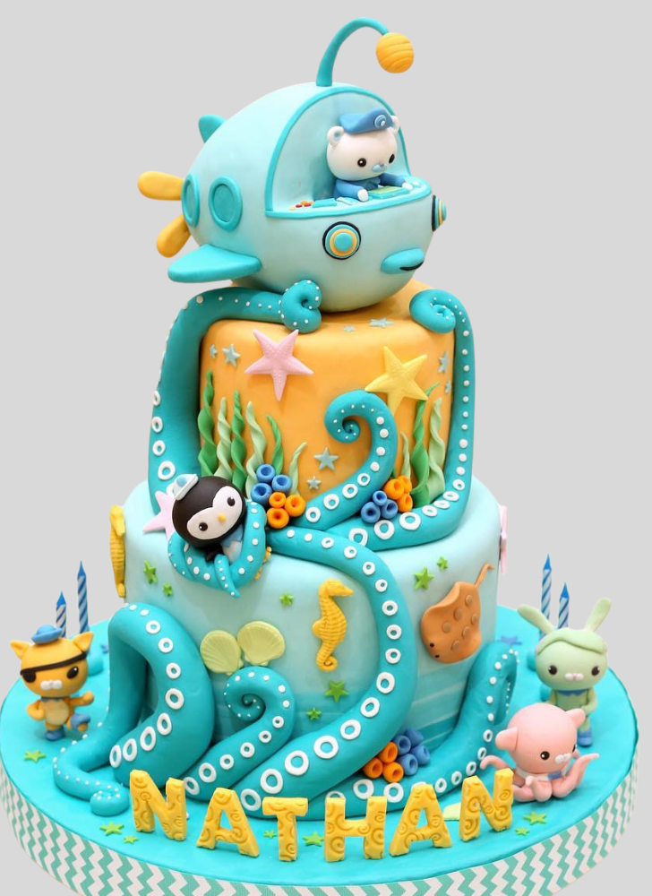 Angelic Octonauts Cake