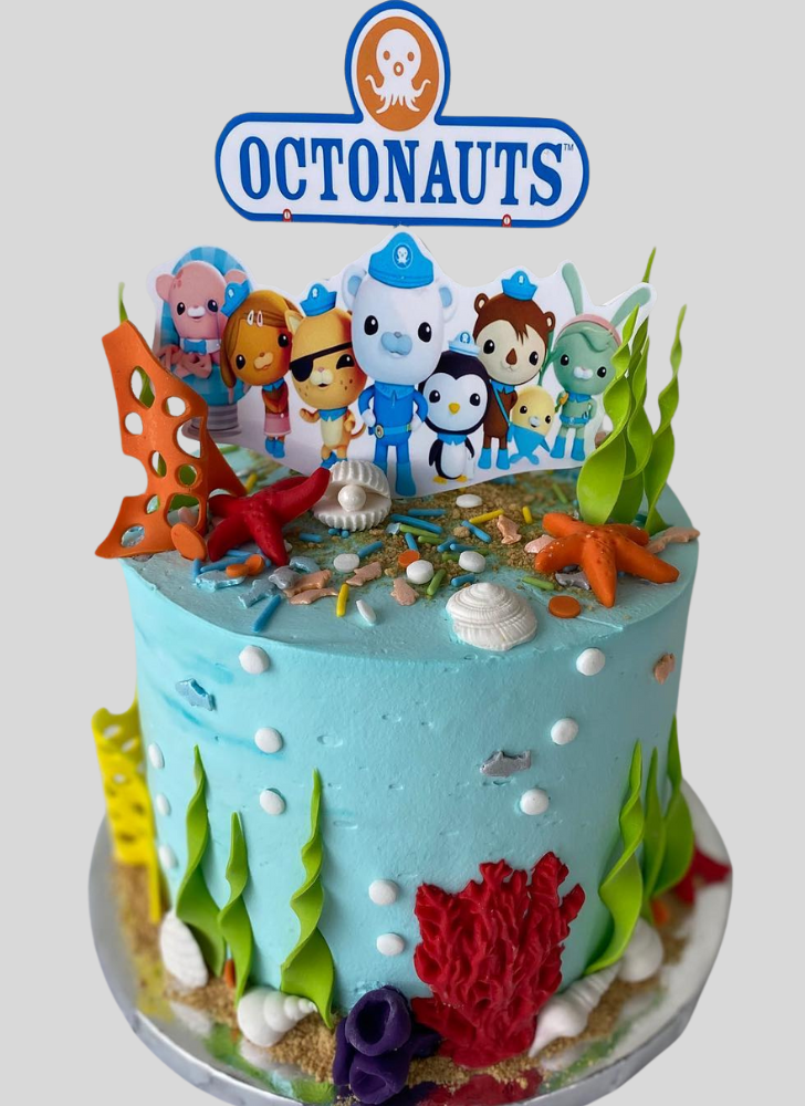 Cute Octonauts Cake