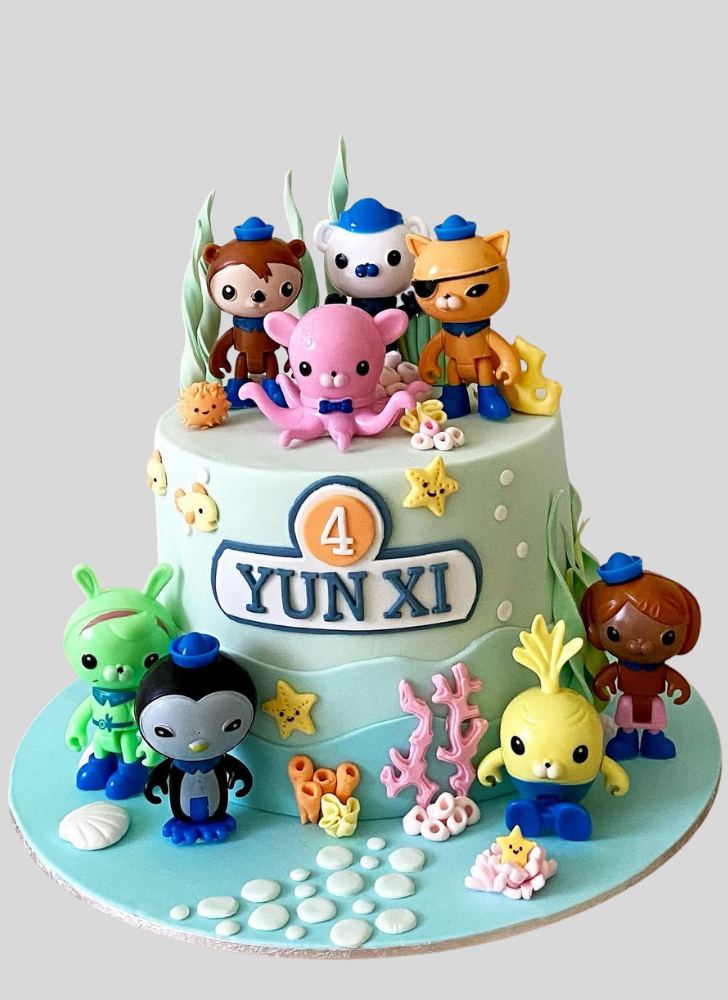 Dazzling Octonauts Cake