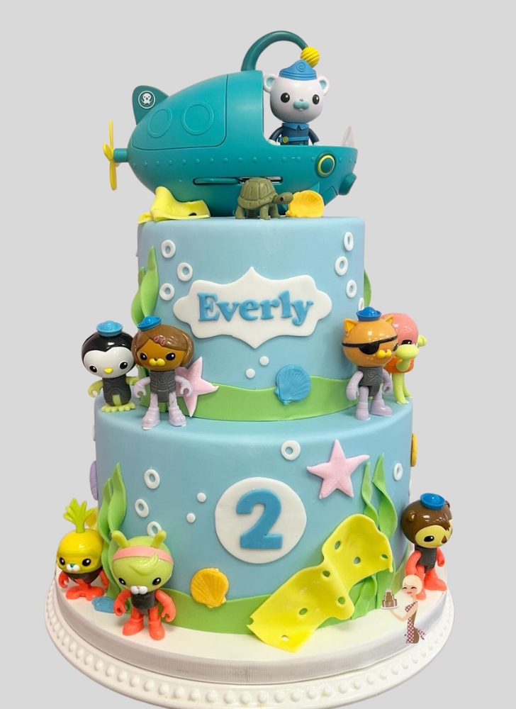 Delightful Octonauts Cake