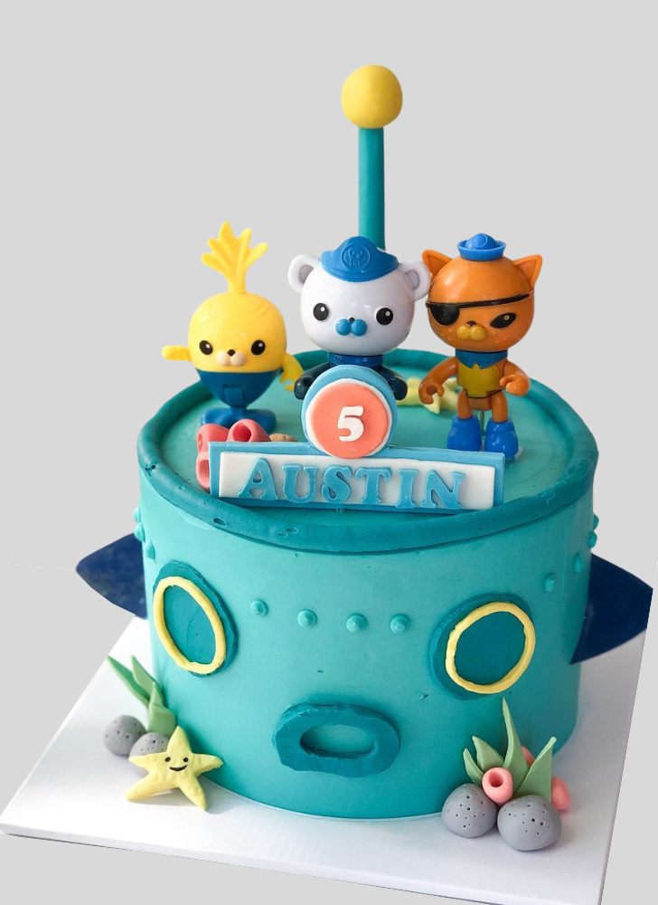Lovely Octonauts Cake Design