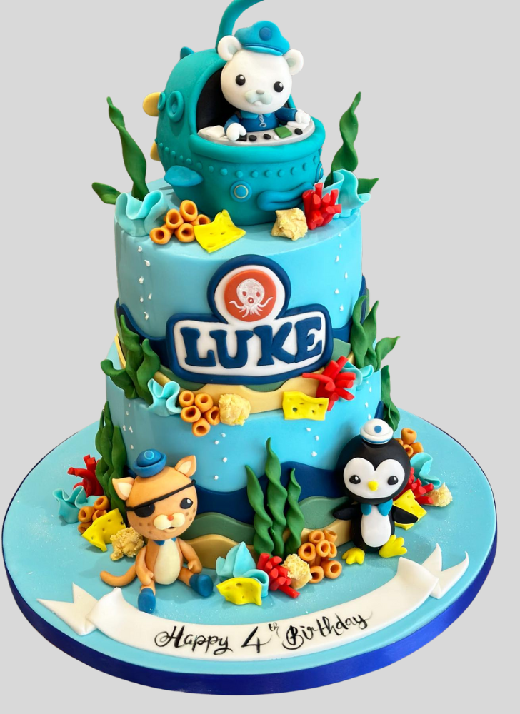 Marvelous Octonauts Cake