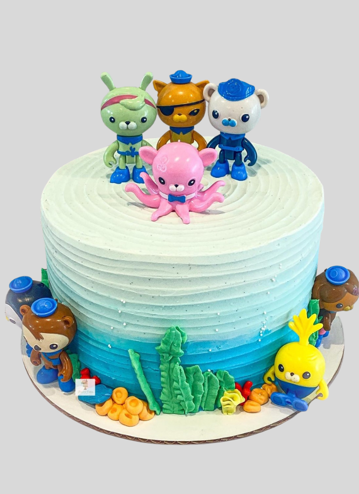 Pleasing Octonauts Cake