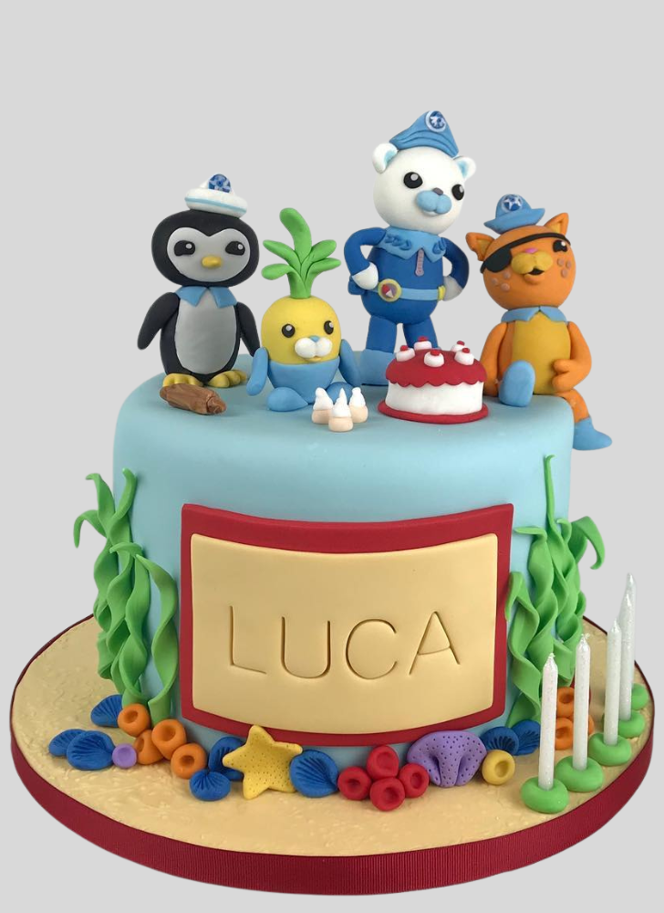 Slightly Octonauts Cake
