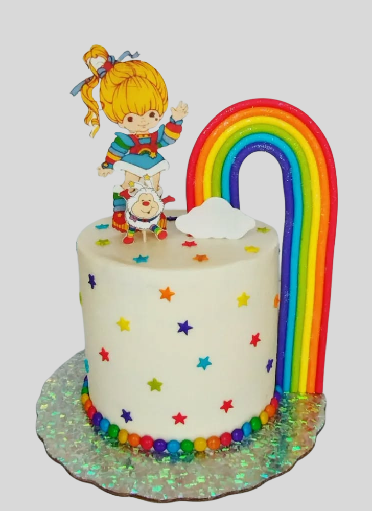 Ideal Rainbow Brite Cake