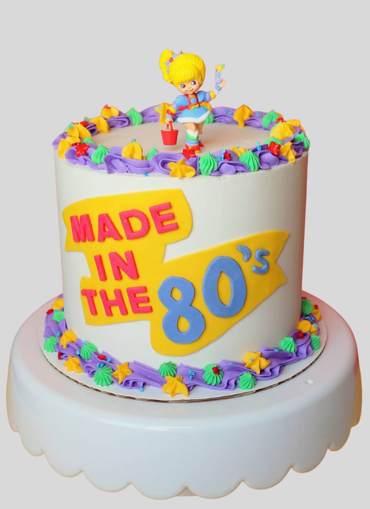 Ravishing Rainbow Brite Cake