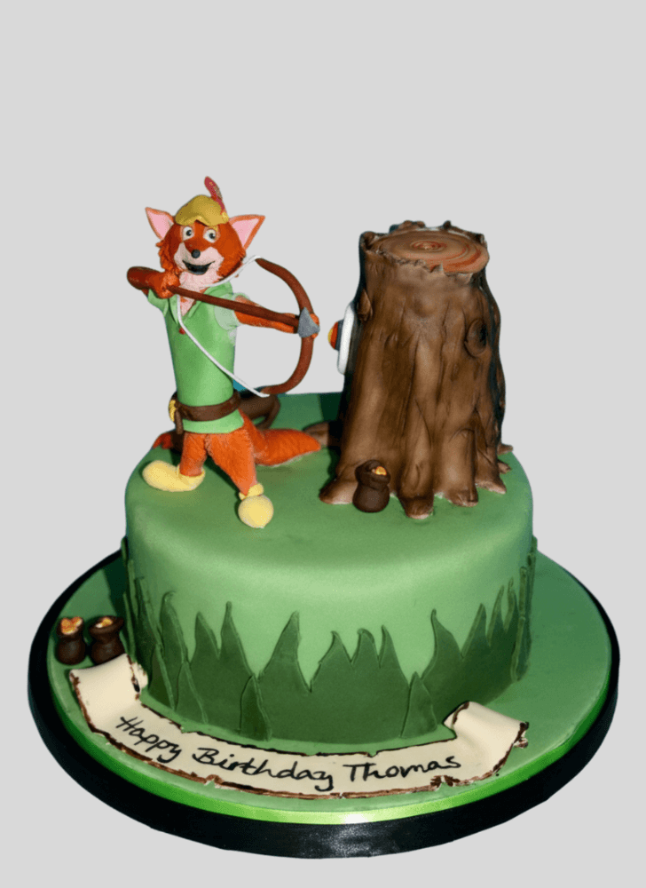 Angelic Robin Hood Cake