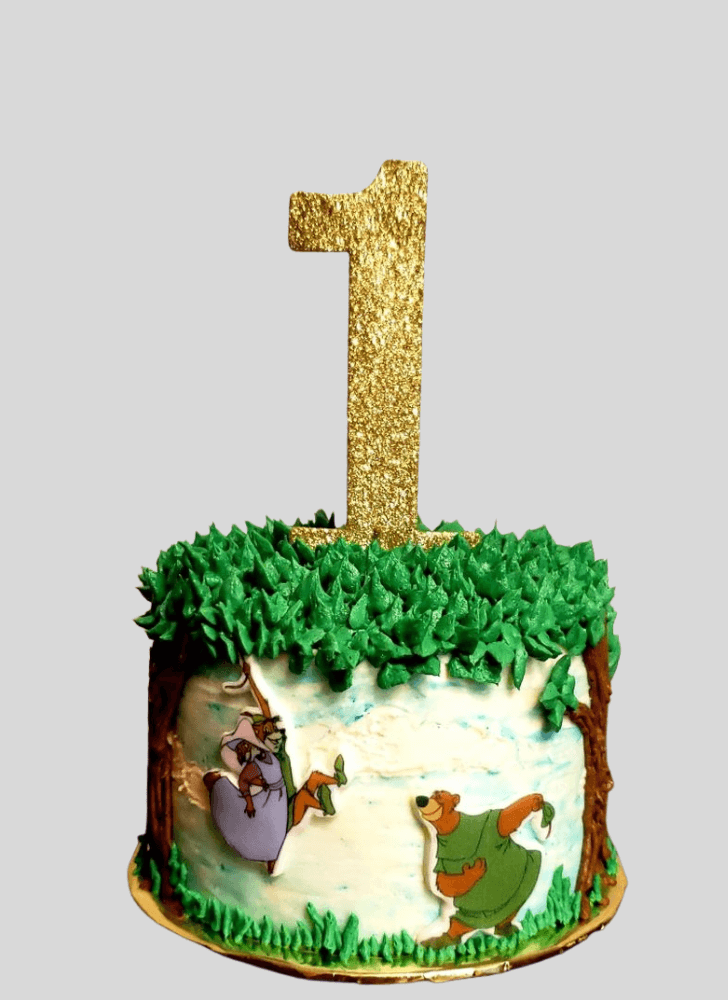 Charming Robin Hood Cake
