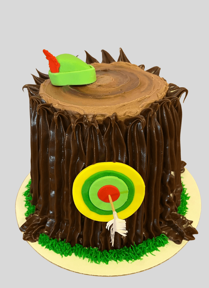 Fetching Robin Hood Cake