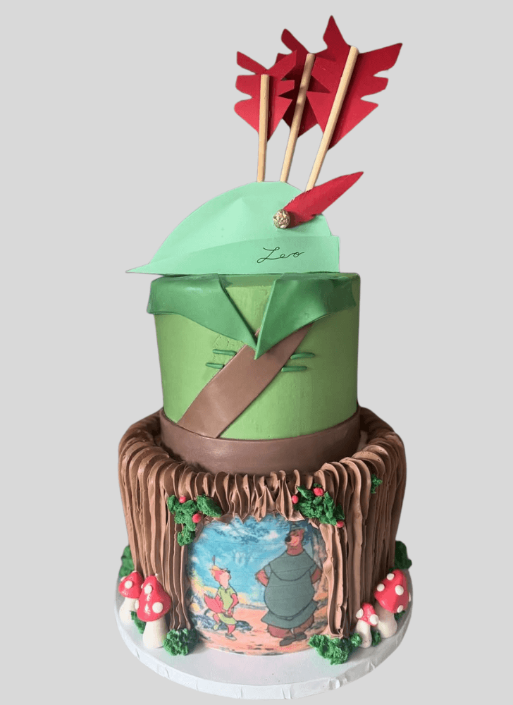 Inviting Robin Hood Cake