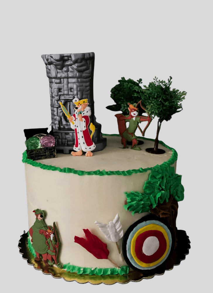 Lovely Robin Hood Cake Design
