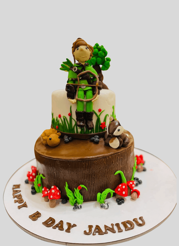 Pretty Robin Hood Cake