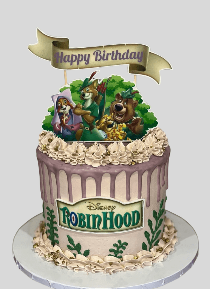 Resplendent Robin Hood Cake