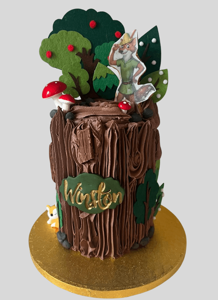 Wonderful Robin Hood Cake Design